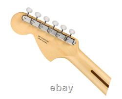 Fender American Performer Stratocaster Arctic White avec touche en palissandre - Boîte ouverte