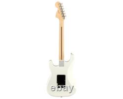 Fender American Performer Stratocaster Arctic White avec touche en palissandre - Boîte ouverte