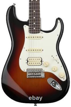 Fender American Performer Stratocaster HSS 3-Tone Sunburst avec touche en palissandre