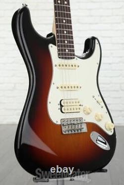 Fender American Performer Stratocaster HSS 3-Tone Sunburst avec touche en palissandre