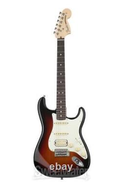 Fender American Performer Stratocaster HSS 3-Tone Sunburst avec touche en palissandre