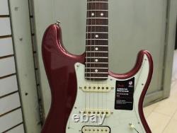 Fender American Performer Stratocaster HSS Aubergine avec touche en palissandre