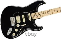 Fender American Performer Stratocaster HSS Érable Noir Guitare Tout Neuf
