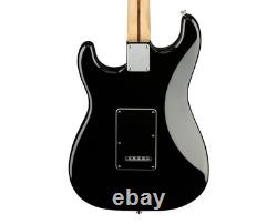 Fender American Performer Stratocaster HSS Noir avec touche en érable - Boîte ouverte