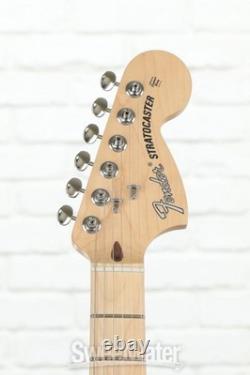 Fender American Performer Stratocaster HSS Satin Seafoam Green avec touche en érable