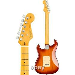 Fender American Pro II Roasted Pine Stratocaster Mp Fb Guitar Sienna Brst