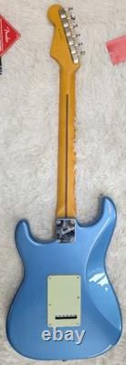 Fender American Professional Classic Stratocaster, Bleu Lac Placid Estompé avec Sac