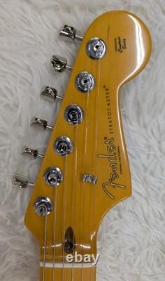 Fender American Professional Classic Stratocaster, Bleu Lac Placid Estompé avec Sac