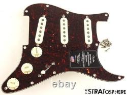 Fender American Professional Classic Stratocaster, plaque de protection chargée pour Strat, tortue