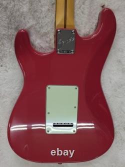 Fender American Professional Classic Stratocaster, rouge Dakota délavé, avec housse