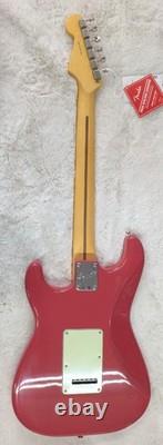 Fender American Professional Classic Stratocaster, rouge Dakota délavé, avec housse
