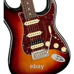 Fender American Professional II Stratocaster HSS RW FB guitare Sunburst 3 couleurs