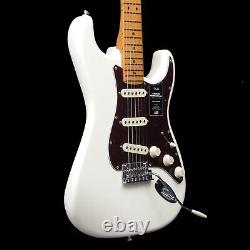 Fender American Professional II Stratocaster, Touche en Érable, Blanc Olympique