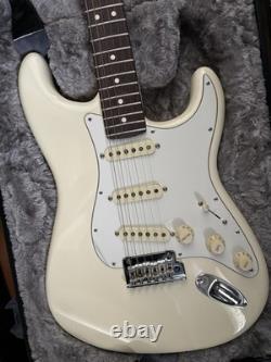 Fender American Professional Stratocaster Guitare Électrique Blanche Olympique