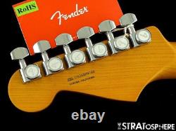 Fender American Ultra II Stratocaster Strat, manche + mécaniques à blocage, ébène