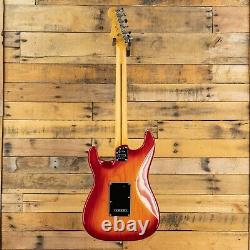 Fender American Ultra Luxe Stratocaster 2021 Plasma Red Burst