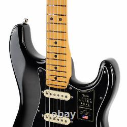 Fender American Ultra Luxe Stratocaster Floyd Rose Hss Maple Silverburst