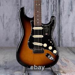 Fender American Ultra Luxe Stratocaster, Touche en Palissandre, Sunburst 2 Couleurs