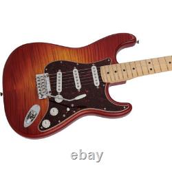 Fender Collection 2024 Fabriquée au Japon Hybrid II Stratocaster Orange Coucher de Soleil