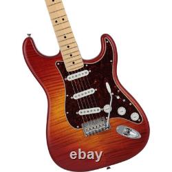 Fender Collection 2024 Fabriquée au Japon Hybrid II Stratocaster Orange Coucher de Soleil