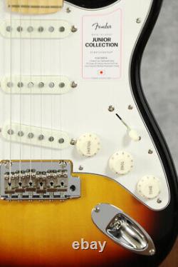 Fender Collection Junior Made in Japan Stratocaster, touche en palissandre, éclat de soleil 3 couleurs