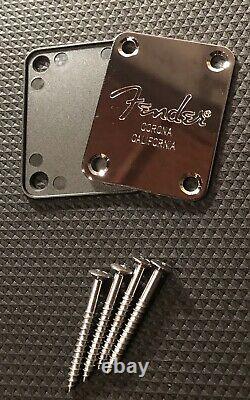Fender Corona California Neck Plate Replacement Withgasket & Neck Screws