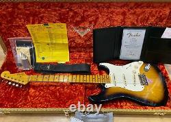 Fender Custom Shop 1955 Journeyman Relic Stratocaster Guitare Électrique Sunburst