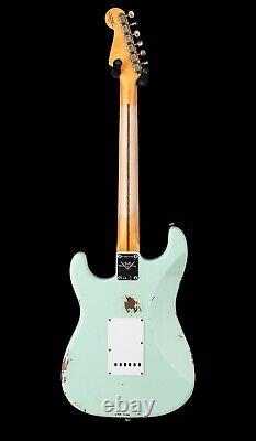 Fender Custom Shop 1958 Stratocaster Relic Super Faded Aged Surf Green #77293		<br/> <br/>Atelier de personnalisation Fender 1958 Stratocaster Relic Super Faded Aged Surf Green #77293