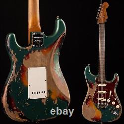 Fender Custom Shop 1961 Stratocaster Super Heavy Relic Sherwood Metallic 242 
<br/>	  <br/>		Atelier de personnalisation Fender 1961 Stratocaster Super Heavy Relic Sherwood Metallic 242