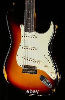 Fender Custom Shop 1963 Stratocaster Relic 3-Tone Sunburst 
	<br/> <br/>Atelier Fender Custom Shop 1963 Stratocaster Relic 3-Tone Sunburst