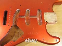 Fender Custom Shop Big Head Stratocaster Body Vintage 66 Relic Candy Apple Strat