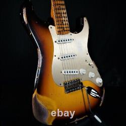 Fender Custom Shop LMT'58 Stratocaster Heavy Relic en Chocolat Vieilli 3 Couleurs