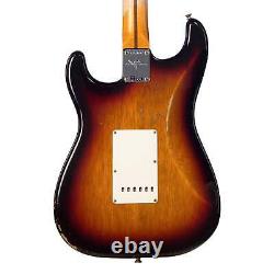 Fender Custom Shop MVP 1964 Stratocaster HSS Relic Korina / Sunburst NOUVEAU