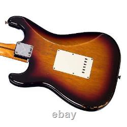 Fender Custom Shop MVP 1964 Stratocaster HSS Relic Korina / Sunburst NOUVEAU