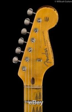 Fender Custom Shop Stratocaster 2019'59 Lourd Relic Vieilli Noir (873)