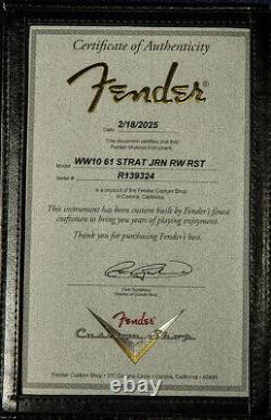 Fender Custom Shop Wildwood 10 Stratocaster Journeyman Relic 1961