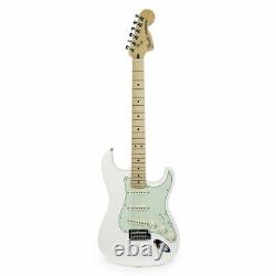 Fender Deluxe Roadhouse Stratocaster Maple Olympic White Demo