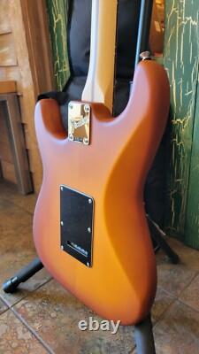 Fender Édition Limitée American Performer Stratocaster Épicéa Honey Burst avec Sac