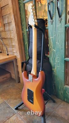 Fender Édition Limitée American Performer Stratocaster Épicéa Honey Burst avec Sac