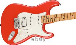 Fender Edition Limitée Joueur Stratocaster Hss Fiesta Red