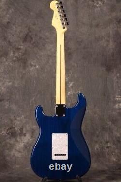 Fender / FSR Fabriqué au Japon Hybrid II Stratocaster Transparent Blue Burst