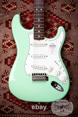 Fender FSR Trad II Stratocaster des années 60 fin 2023 Surf Green MIJ Fabriquée au Japon