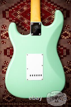 Fender FSR Trad II Stratocaster des années 60 fin 2023 Surf Green MIJ Fabriquée au Japon