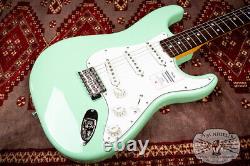 Fender FSR Trad II Stratocaster des années 60 fin 2023 Surf Green MIJ Fabriquée au Japon