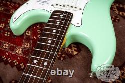 Fender FSR Trad II Stratocaster des années 60 fin 2023 Surf Green MIJ Fabriquée au Japon