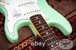 Fender FSR Trad II Stratocaster des années 60 fin 2023 Surf Green MIJ Fabriquée au Japon