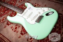 Fender FSR Trad II Stratocaster des années 60 fin 2023 Surf Green MIJ Fabriquée au Japon