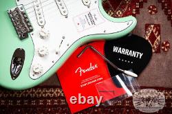 Fender FSR Trad II Stratocaster des années 60 fin 2023 Surf Green MIJ Fabriquée au Japon