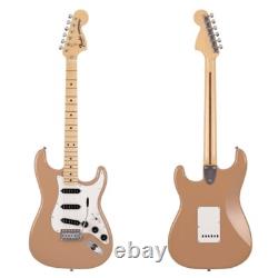 Fender Fabriqué au Japon Limited International Color Stratocaster Sahara Taupe