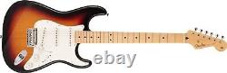 Fender Fabriquée au Japon Hybrid II Stratocaster Sunburst Tricolore en érable Guitare NEUVE.